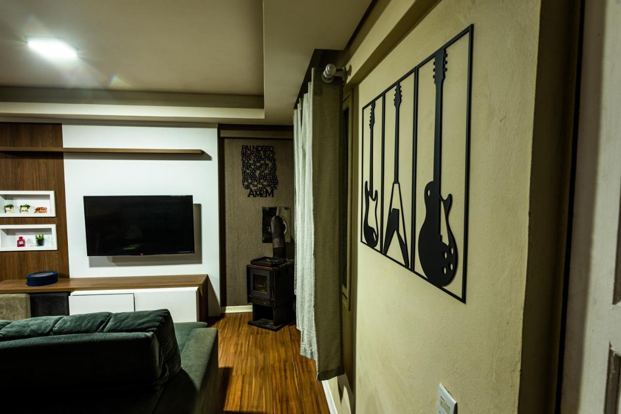 Apartamento Completo De 3 Quartos Em Gramado Esterno foto