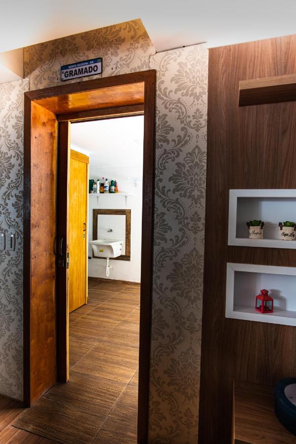 Apartamento Completo De 3 Quartos Em Gramado Esterno foto